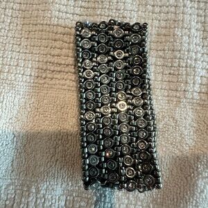 White House Black Market Metallic Beaded Bracelet